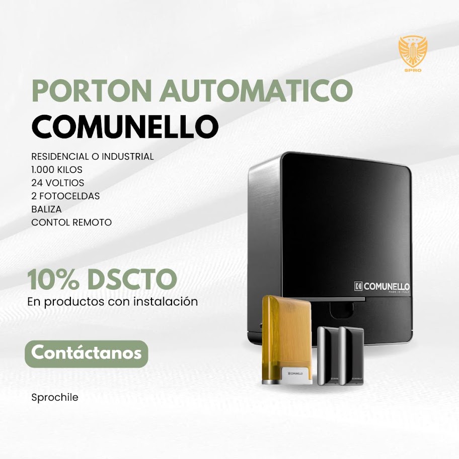 Portón Automático Comunello